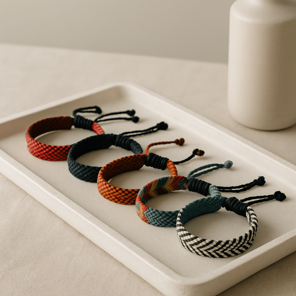 Wholesale Handwoven Cotton Bracelets: Ethical Gifts for Events, Parties, and Fundraisers