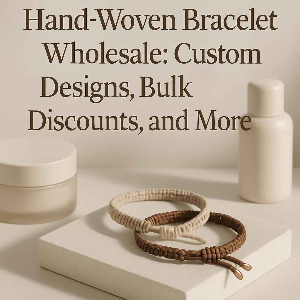 Your Ultimate Guide to Hand-Woven Bracelet Wholesale: Custom Designs, Bulk Discounts, and More