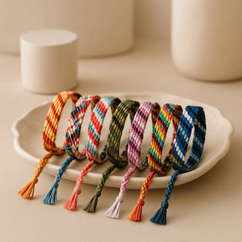 Hand-Woven Bracelet Wholesale: Boost Your Business with Eco-Friendly Cotton Friendship Bracelets in Bulk