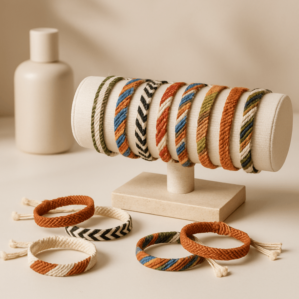 Wholesale Handmade Cotton Woven Bracelets: Fair Trade Gifts for Events, Parties, and Fundraisers